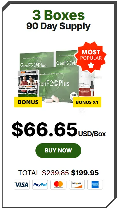 genf20 plus 3 boxes price